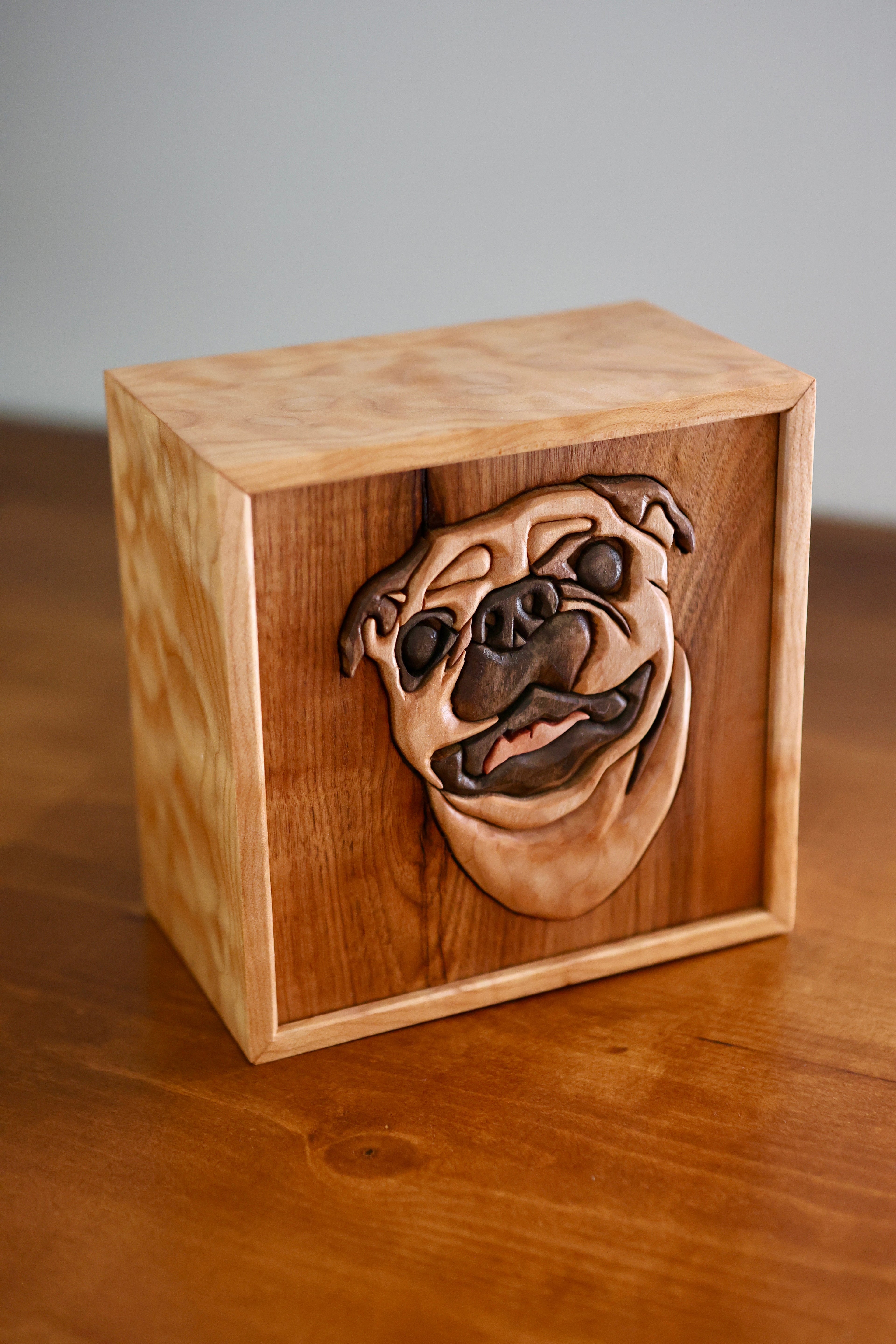 Small Custom Pet Remains Box