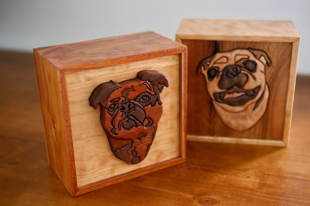 Small Custom Pet Remains Box