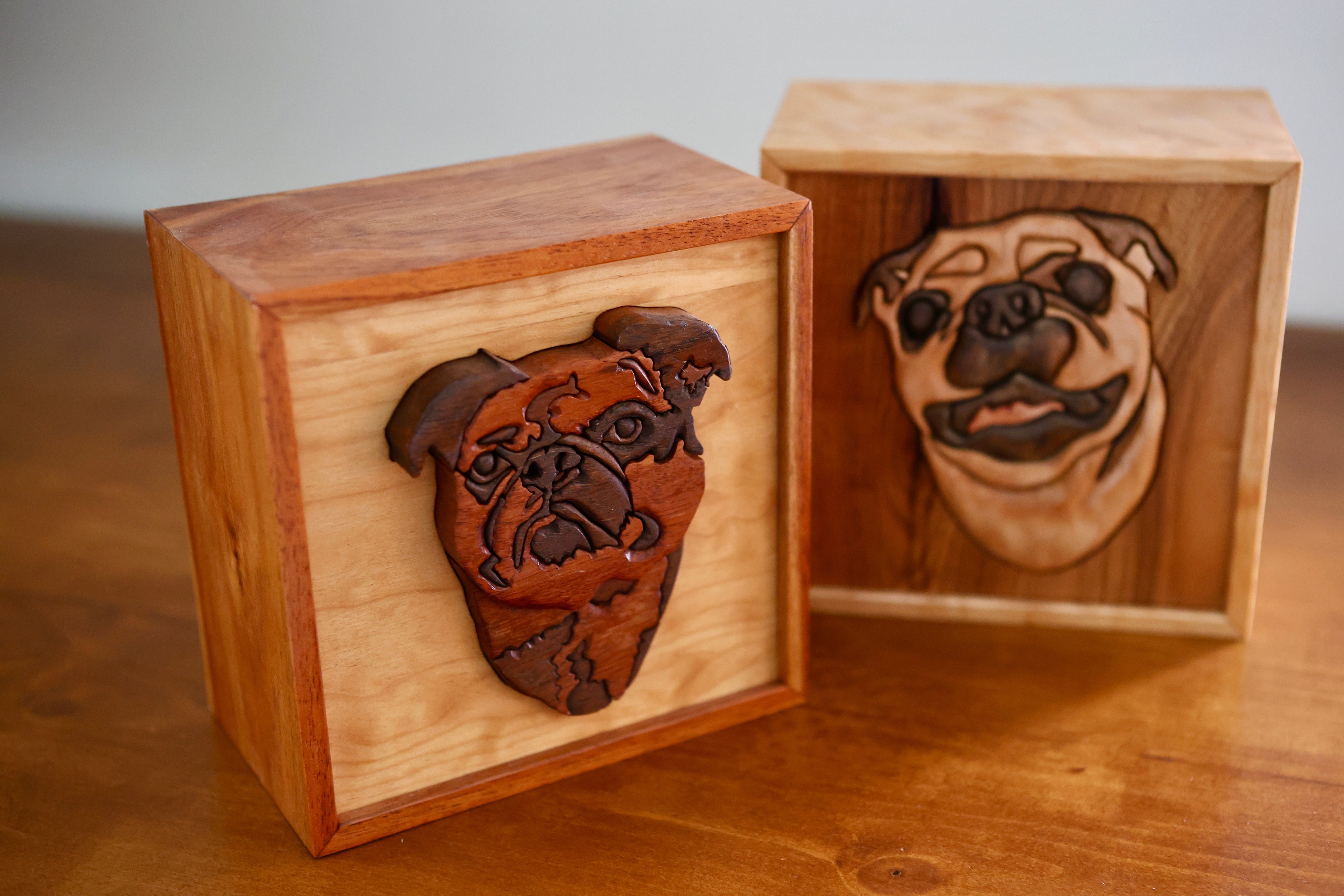 Small Custom Pet Remains Box