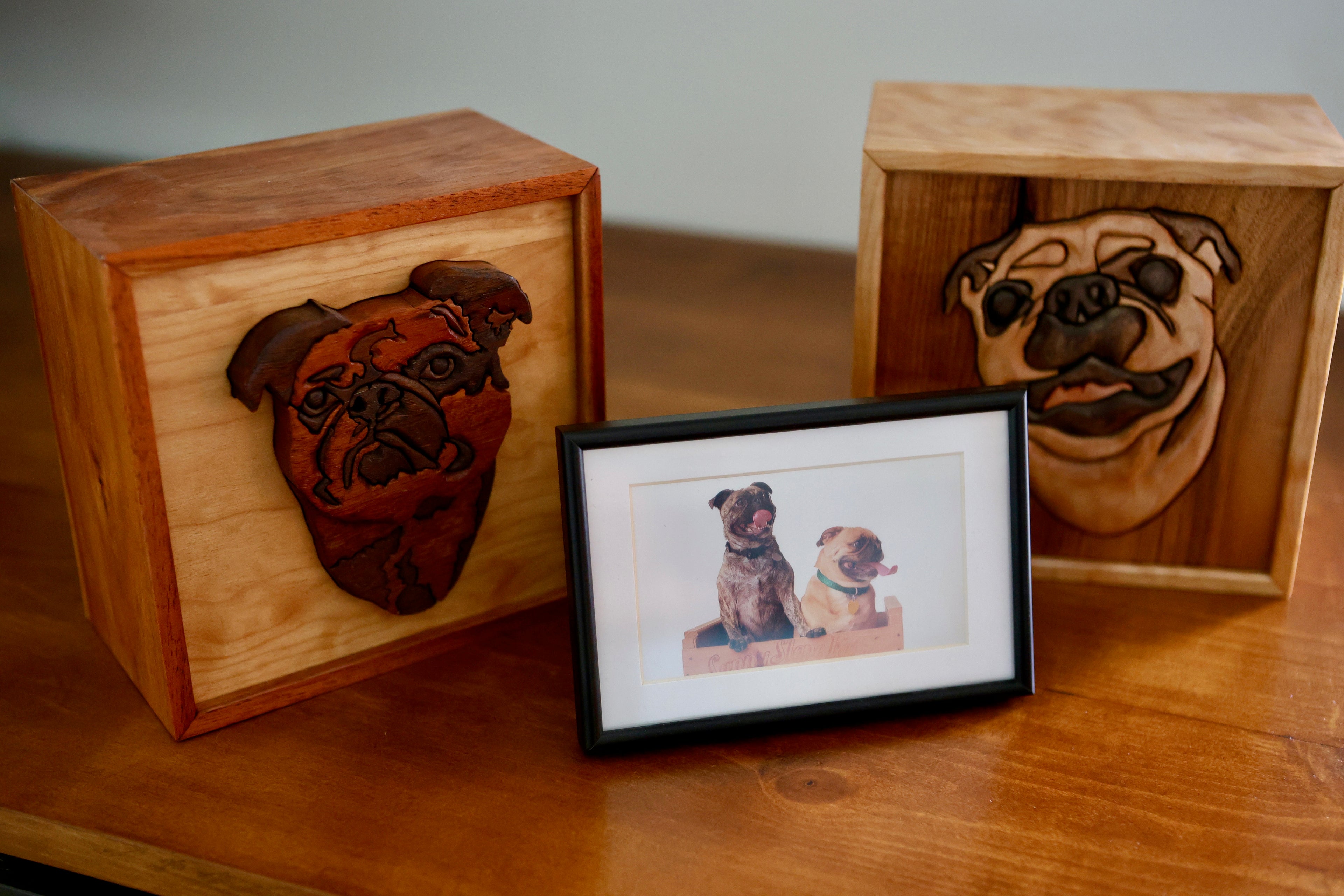 Small Custom Pet Remains Box
