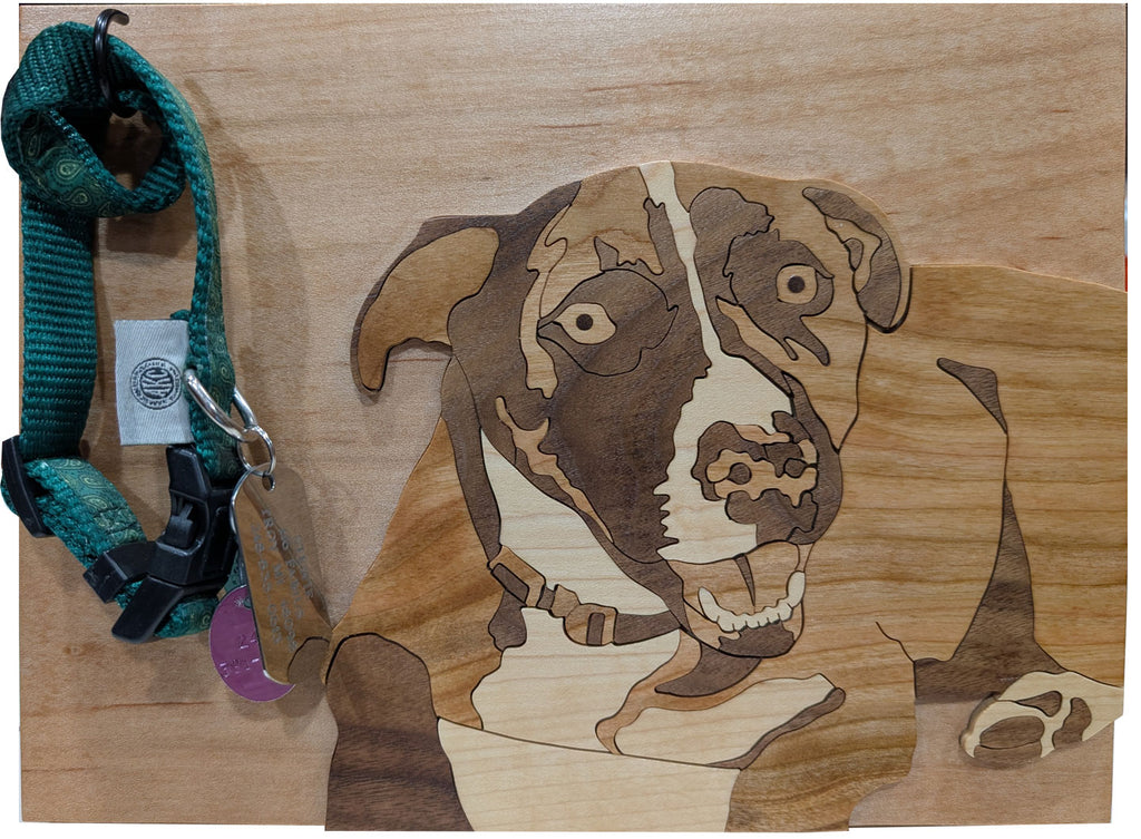 Unframed pet portrait