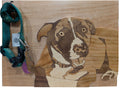 Unframed pet portrait
