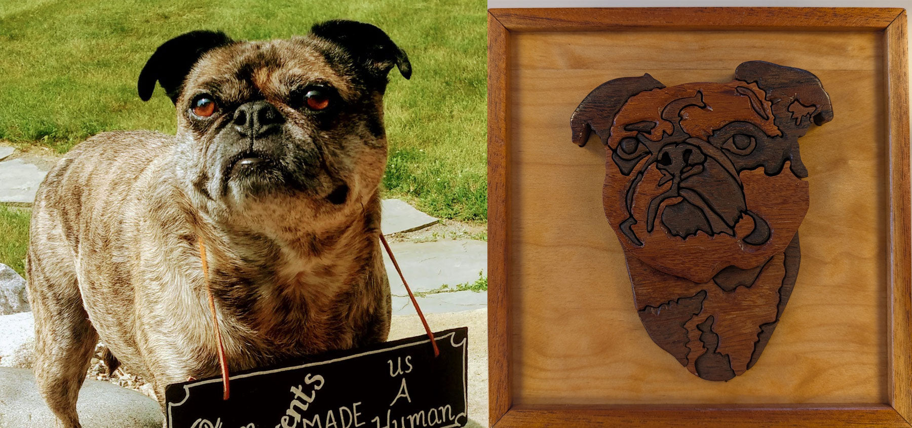 Large Custom Pet Remains Box