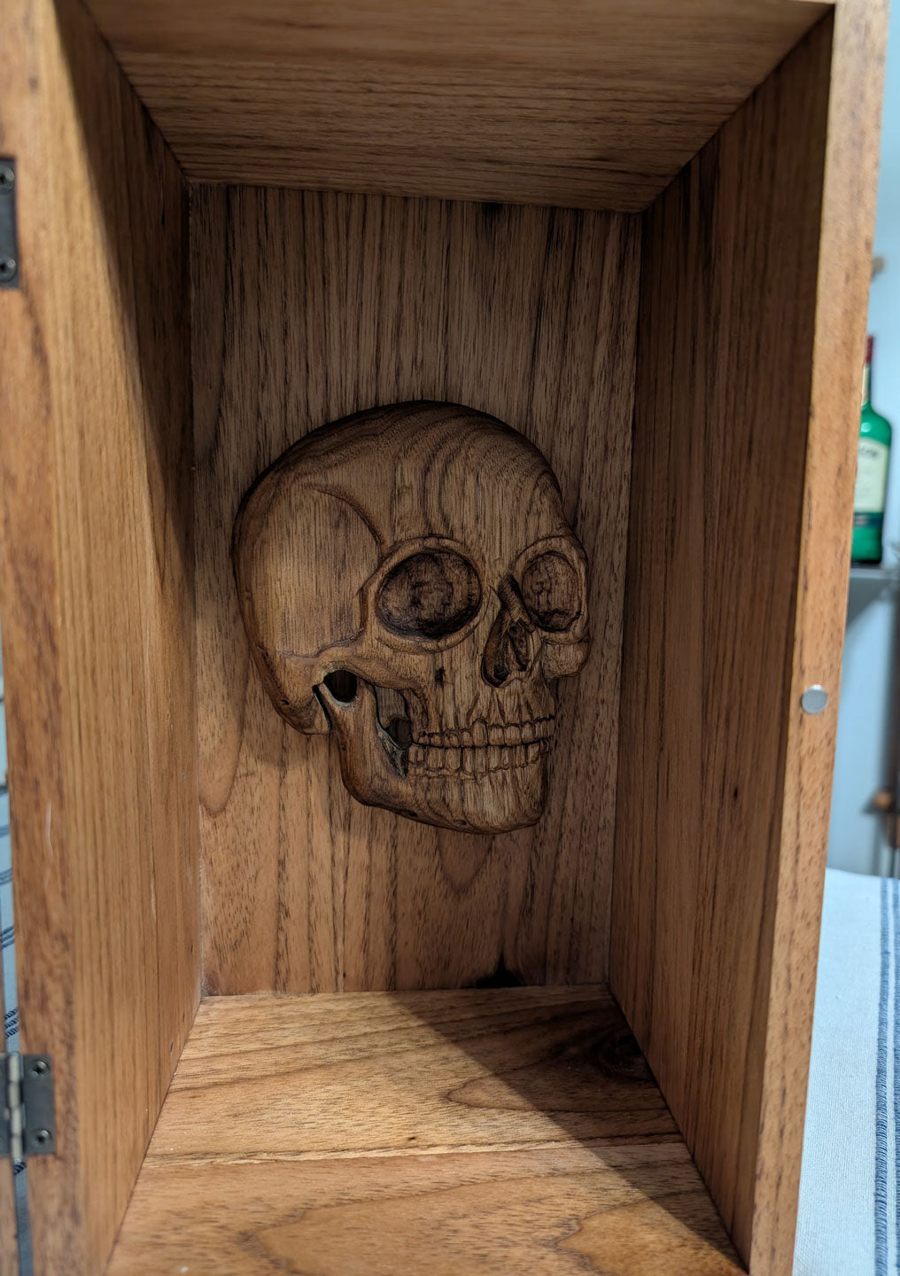 Whiskey Box - Skull